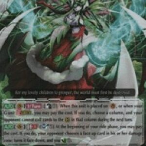 Cardfight!! Vanguard G-Evil Governor, Darkface Gredora [G Format] (V.1 - Triple Rare)