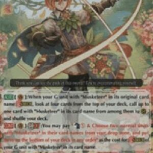Cardfight!! Vanguard G-Lantana Musketeer, Rozeeta [G Format] (V.1 - Double Rare)