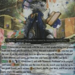 Cardfight!! Vanguard G-Honorary Professor, Chaverite [G Format] (V.1 - Double Rare)