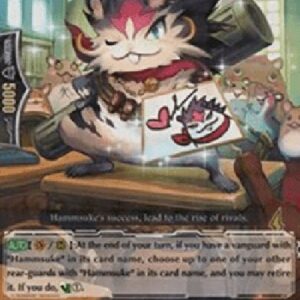 Cardfight!! Vanguard G-Hammsuke's Rival, Oil-based Pen Hammjiro [G Format]