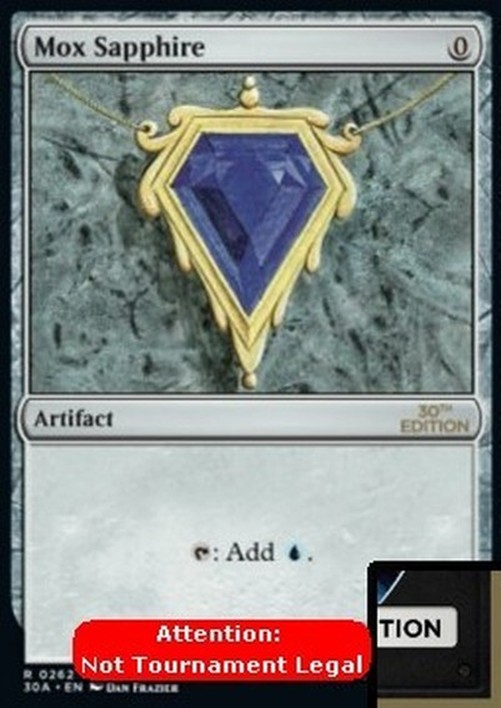 Magic: The Gathering Mox Sapphire (V.1)