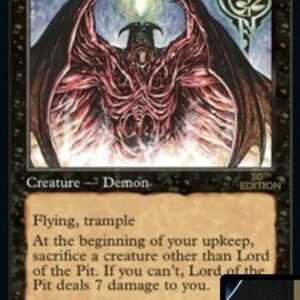 Magic: The Gathering Lord of the Pit (V.2)
