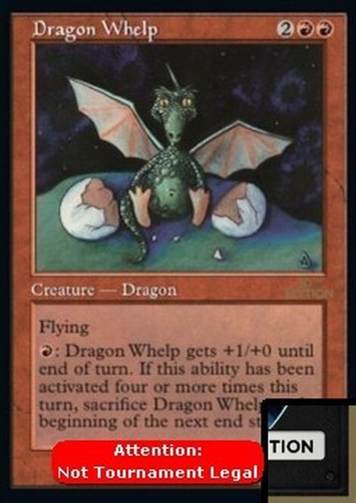 Magic: The Gathering Dragon Whelp (V.2)