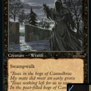 Magic: The Gathering Bog Wraith (V.2)