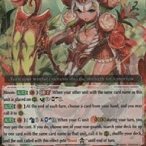 Cardfight!! Vanguard G-Ranunculus of Searing Heart, Ahsha [G Format] (V.2 - Triple Rare)