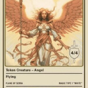 Magic: The Gathering Angel Token (White 4/4)