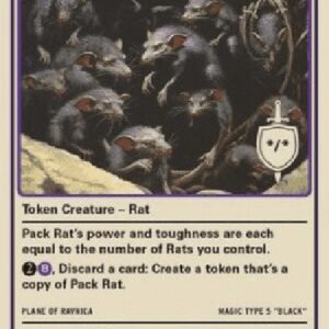 Magic: The Gathering Pack Rat Token (Black */*)
