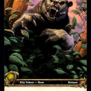 World of Warcraft TCG Bear Token