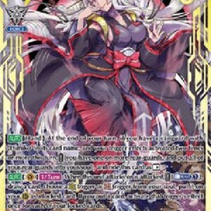 Cardfight!! Vanguard D-Demise Queen, Himiko "Яeverse" [V Format] (V.3 - Secret Rare)