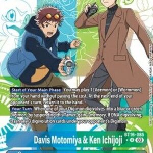 Digimon Davis Motomiya & Ken Ichijoji (-085) (V.2)