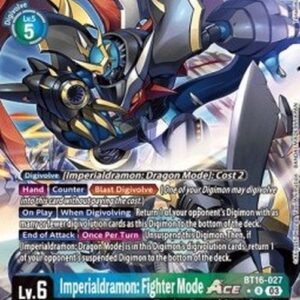 Digimon Imperialdramon: Fighter Mode Ace (-027) (V.2)