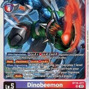 Digimon Dinobeemon (-077) (V.1)