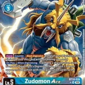 Digimon Zudomon Ace (-026) (V.3)