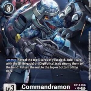 Digimon Commandramon (-056) (V.2)