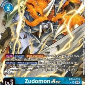 Digimon Zudomon Ace (-026) (V.2)