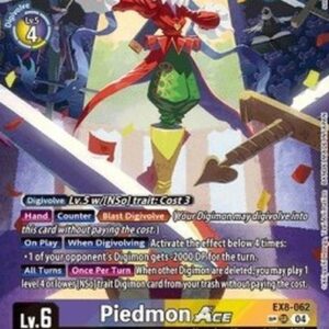 Digimon Piedmon Ace (-062) (V.3)
