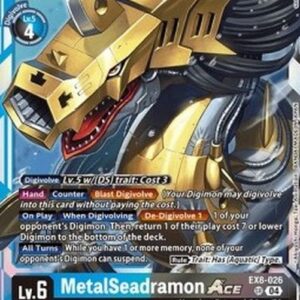 Digimon MetalSeadramon Ace (-026) (V.1)