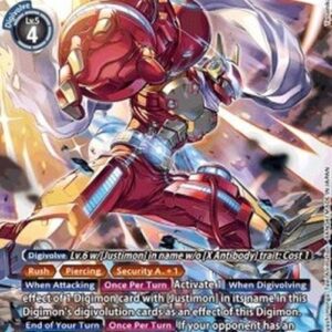 Digimon Justimon (X Antibody) (-054) (V.2)