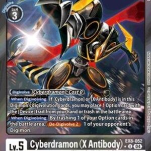 Digimon Cyberdramon (X Antibody) (-052) (V.2)