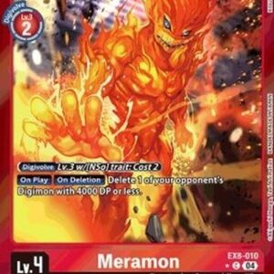 Digimon Meramon (-010) (V.2)
