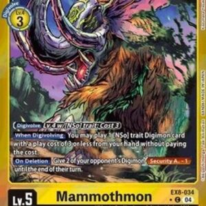 Digimon Mammothmon (-034) (V.2)