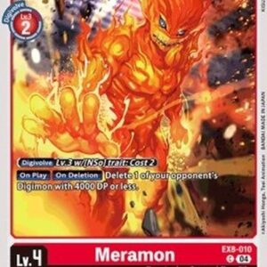 Digimon Meramon (-010) (V.1)