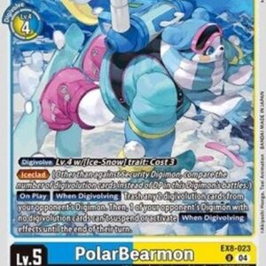 Digimon PolarBearmon (-023) (V.1)