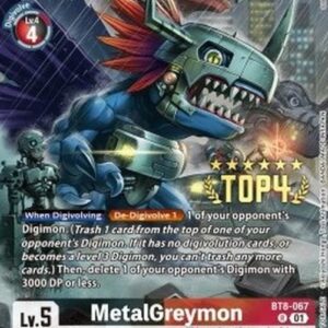 Digimon BT-10P MetalGreymon
