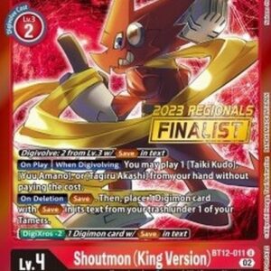 Digimon Shoutmon (King Version) (-011) (V.2)