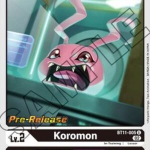 Digimon BT-11P Koromon
