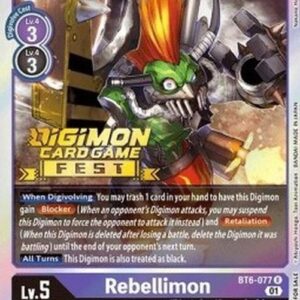 Digimon BT-06P Rebellimon