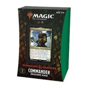 Magic: The Gathering Commander: Adventures in the Forgotten Realms: "Draconic Rage" Deck