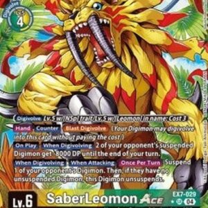 Digimon SaberLeomon Ace (-029) (V.2)