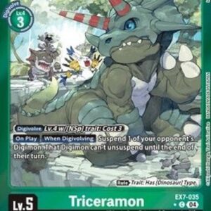 Digimon Triceramon (-035) (V.2)