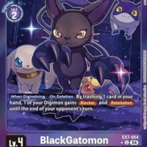 Digimon BlackGatomon (-054) (V.2)