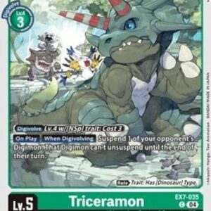 Digimon Triceramon (-035) (V.1)