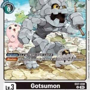 Digimon Gotsumon (-038) (V.1)
