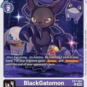 Digimon BlackGatomon (-054) (V.1)