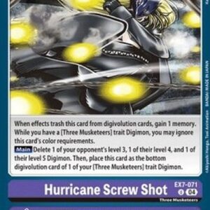 Digimon Hurricane Screw Shot (-071) (V.1)
