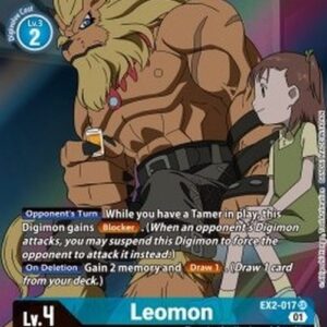 Digimon Leomon (-017) (V.2)