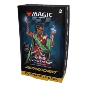 Magic: The Gathering Commander: Aetherdrift: "Living Energy" Commander Deck