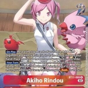 Digimon Akiho Rindou (-089) (V.2)