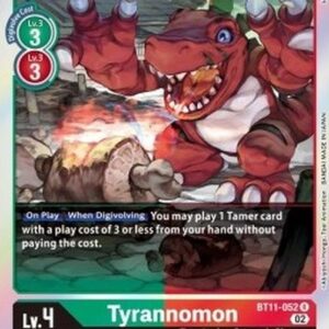 Digimon BT-11P Tyrannomon