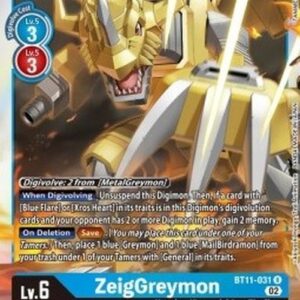 Digimon BT-11P ZeigGreymon