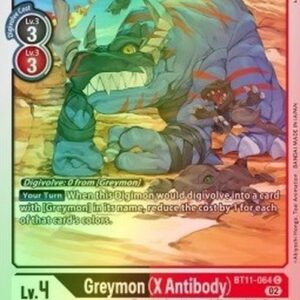 Digimon Greymon (X Antibody) (-064) (V.2)
