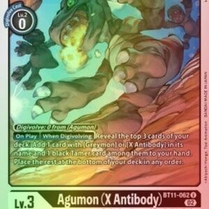 Digimon Agumon (X Antibody) (-062) (V.2)