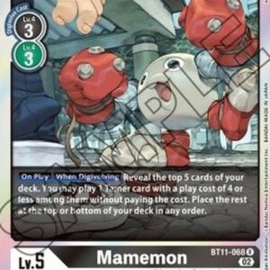Digimon BT-11P Mamemon