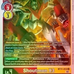 Digimon Shoutmon (-012) (V.2)