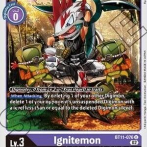 Digimon Ignitemon (-076) (V.1)
