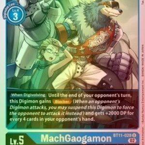 Digimon MachGaogamon (-028) (V.2)
